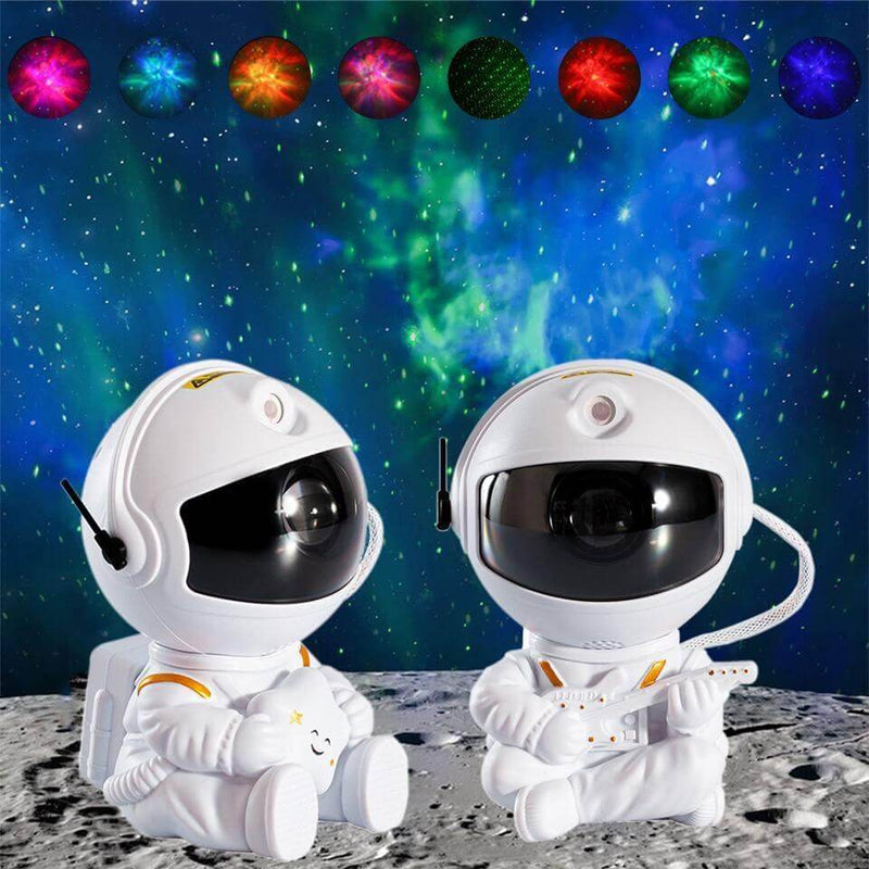 Projetor Astronauta Céu Estrelado - Transforme Seu Ambiente e Ilumine sua noite!