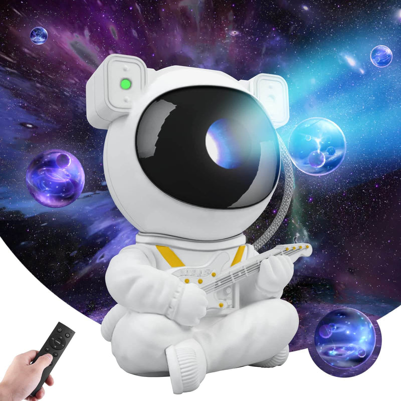 Projetor Astronauta Céu Estrelado - Transforme Seu Ambiente e Ilumine sua noite!