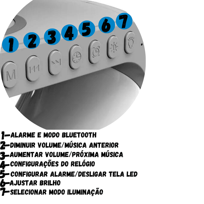 Luminária em Formato G com Carregador Integrado - Mais Praticidade , Mais Conveniência!