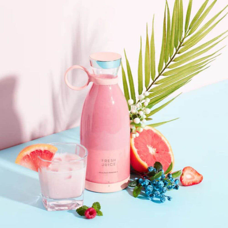 Garrafa Liquidificador Portátil Recarregável - Sua Aliada Nutritiva Sempre ao Alcance!