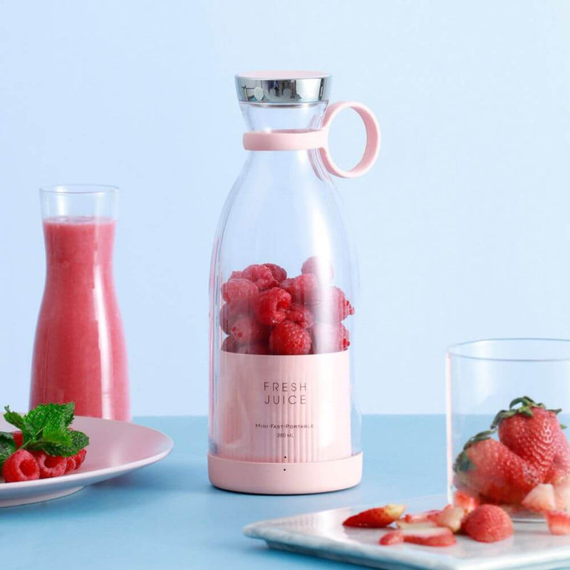Garrafa Liquidificador Portátil Recarregável - Sua Aliada Nutritiva Sempre ao Alcance!