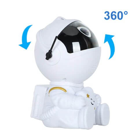 Projetor Astronauta Céu Estrelado - Transforme Seu Ambiente e Ilumine sua noite!