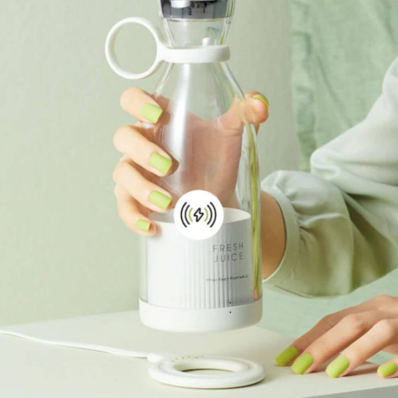 Garrafa Liquidificador Portátil Recarregável - Sua Aliada Nutritiva Sempre ao Alcance!